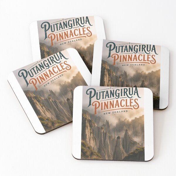 Item preview, Putangirua Pinnacles Wairarapa North Island New Zealand designed and sold by Aryabek.