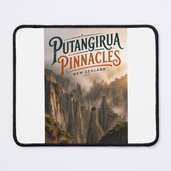 Item preview, Putangirua Pinnacles Wairarapa North Island New Zealand designed and sold by Aryabek.