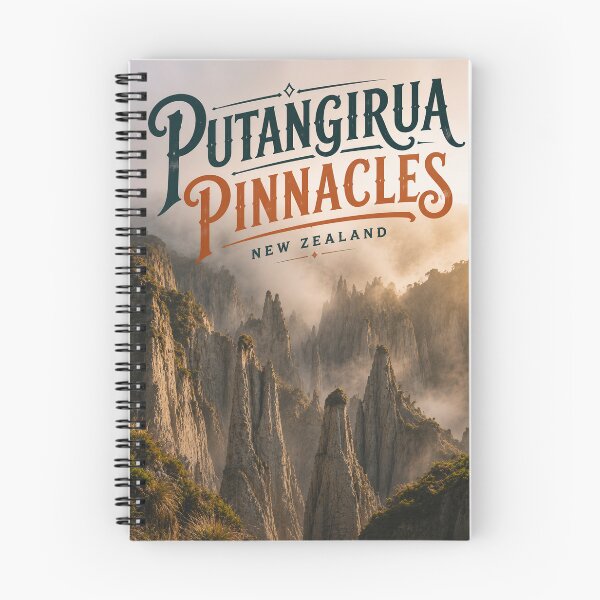Item preview, Putangirua Pinnacles Wairarapa North Island New Zealand designed and sold by Aryabek.