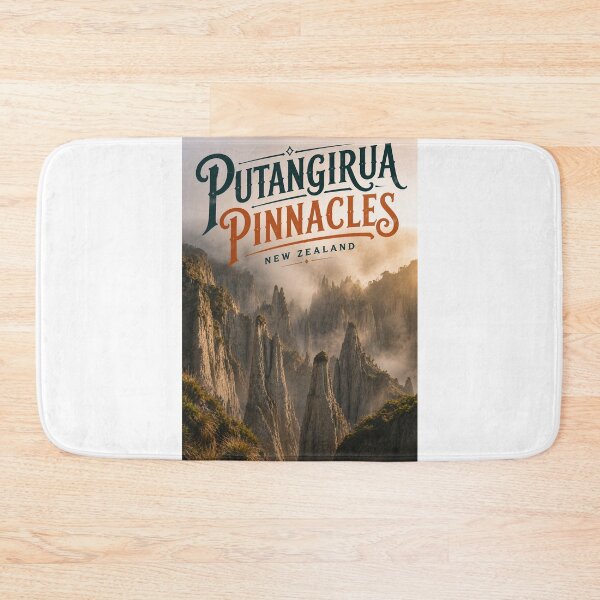Item preview, Putangirua Pinnacles Wairarapa North Island New Zealand designed and sold by Aryabek.
