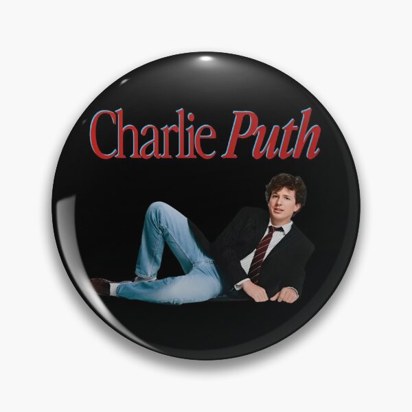 Item preview, Charlie Puth Retro Suit Casual Pose Print designed and sold by GloomWood.