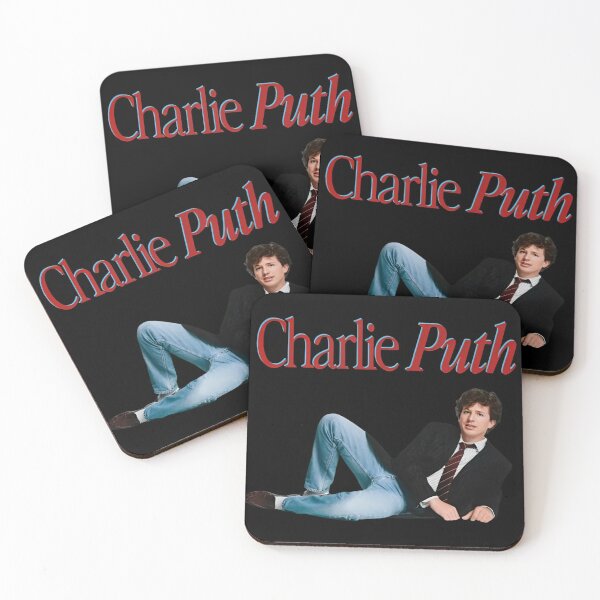 Item preview, Charlie Puth Retro Suit Casual Pose Print designed and sold by GloomWood.