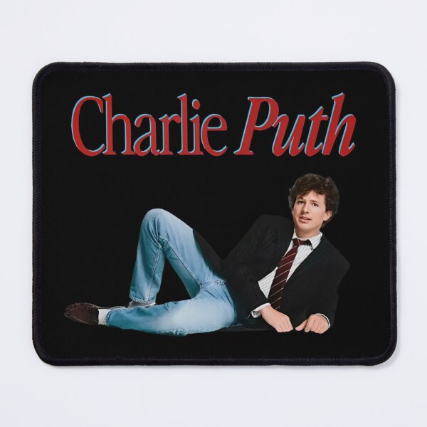Item preview, Charlie Puth Retro Suit Casual Pose Print designed and sold by GloomWood.