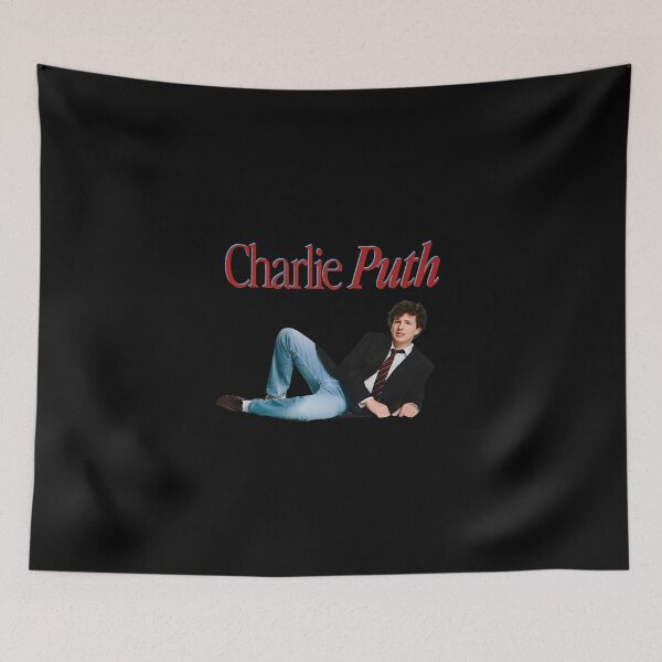 Item preview, Charlie Puth Retro Suit Casual Pose Print designed and sold by GloomWood.