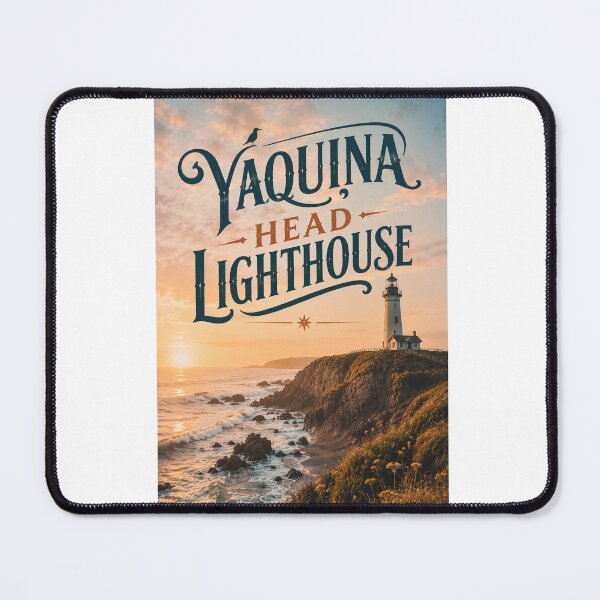 Item preview, Yaquina Head Lighthouse Oregon Pacific Coast United States designed and sold by Aryabek.