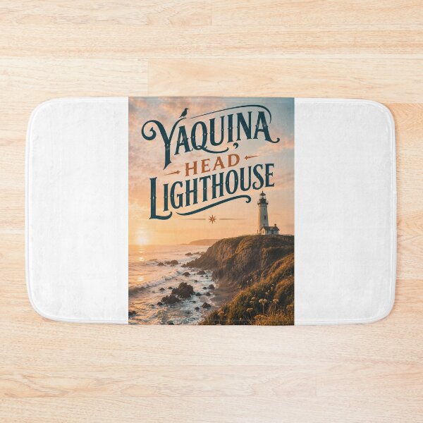 Item preview, Yaquina Head Lighthouse Oregon Pacific Coast United States designed and sold by Aryabek.