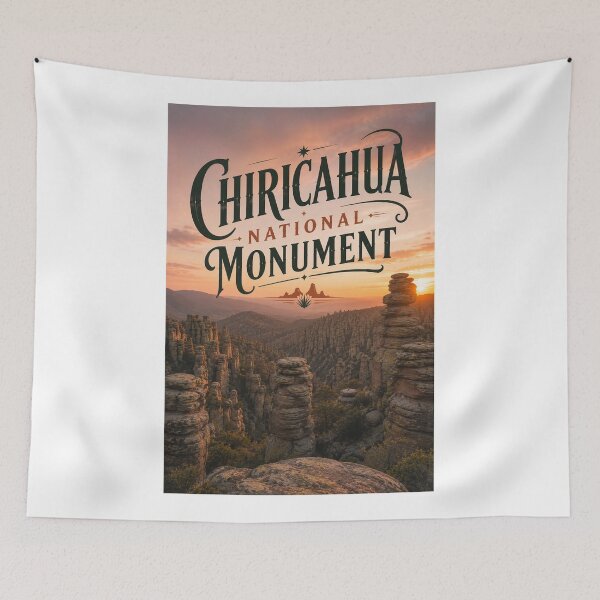 Item preview, Chiricahua National Monument Arizona Wonderland of Rocks designed and sold by Aryabek.