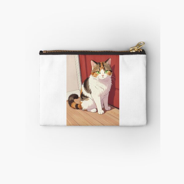 Item preview, Adorable Calico Cat Wallpaper designed and sold by KUHATLIKHA.