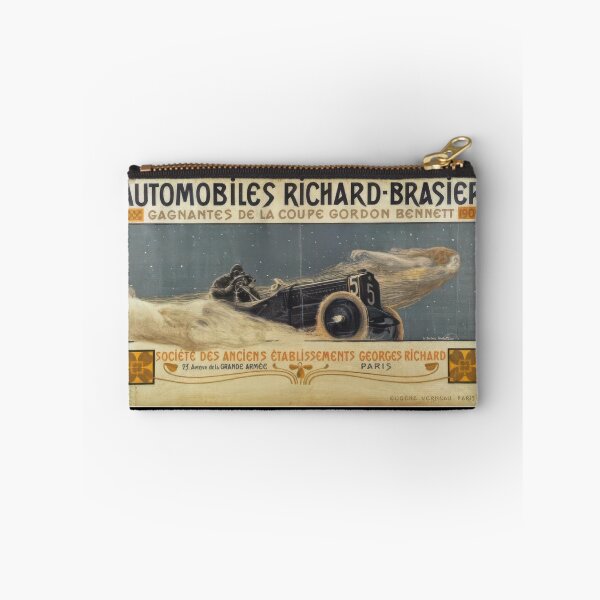 Item preview, Automobiles Richard Brasier Vintage Racing Poster designed and sold by Retr0Tshirts.