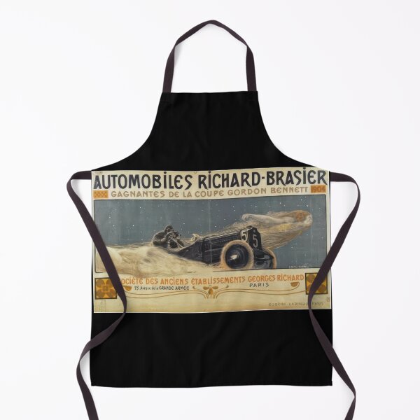 Item preview, Automobiles Richard Brasier Vintage Racing Poster designed and sold by Retr0Tshirts.