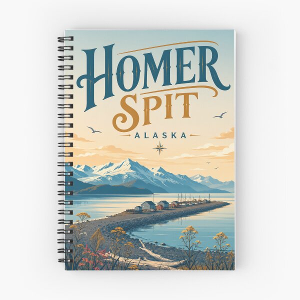 Item preview, Homer Spit Kachemak Bay Kenai Peninsula Alaska designed and sold by Aryabek.