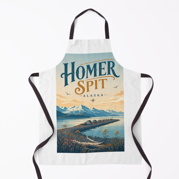 Item preview, Homer Spit Kachemak Bay Kenai Peninsula Alaska designed and sold by Aryabek.