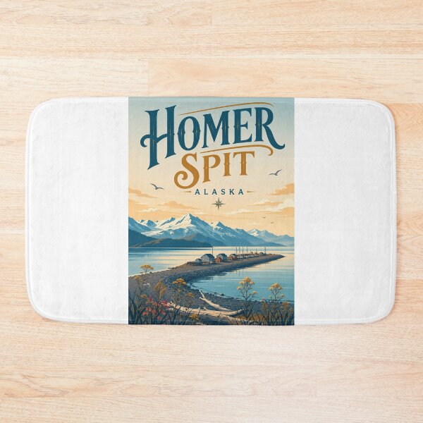 Item preview, Homer Spit Kachemak Bay Kenai Peninsula Alaska designed and sold by Aryabek.