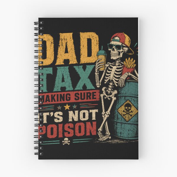 Item preview, Dad Tax Making Sure It's Not Poison Funny Father Parenting Humor designed and sold by RetroMini2026.