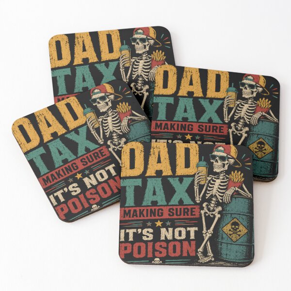 Item preview, Dad Tax Making Sure It's Not Poison Funny Father Parenting Humor designed and sold by RetroMini2026.