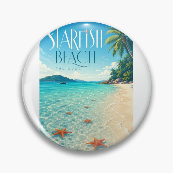 Item preview, Starfish Beach Phu Quoc Island Gulf of Thailand Vietnam designed and sold by Aryabek.