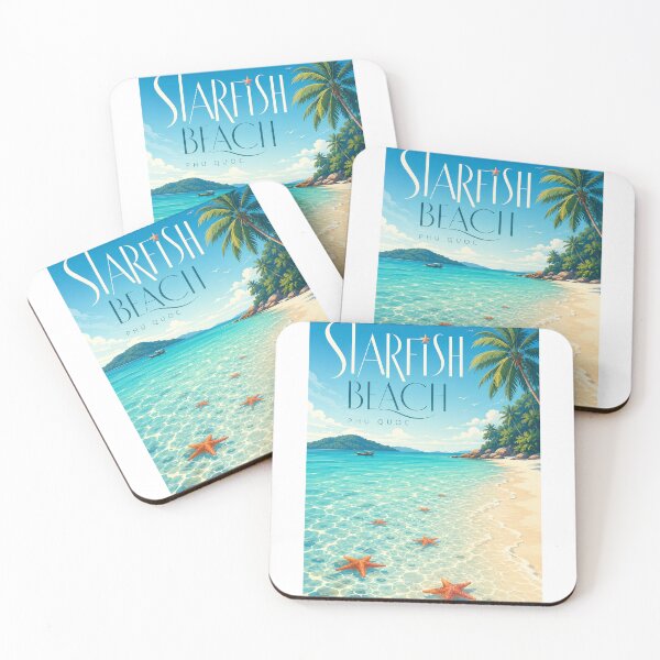 Item preview, Starfish Beach Phu Quoc Island Gulf of Thailand Vietnam designed and sold by Aryabek.