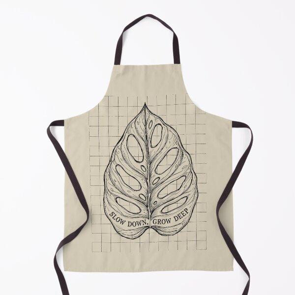 Item preview, Monstera Grid Lines - Boho Botanical designed and sold by bapupa.