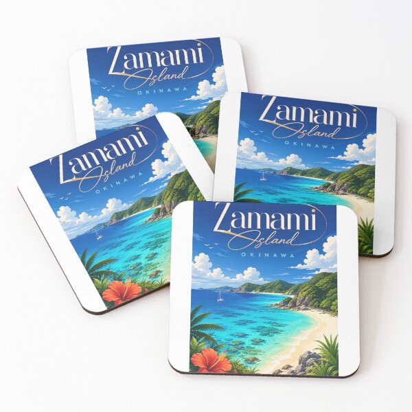 Item preview, Zamami Island Kerama Islands Okinawa Japan Tropical Coast designed and sold by Aryabek.