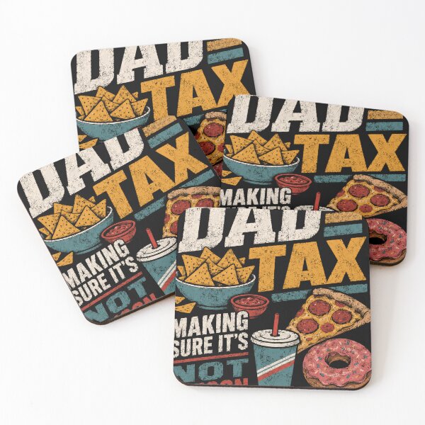 Item preview, Dad Tax Making Sure It's Not Poison Funny Fatherhood Gift For Fathers Parents designed and sold by RetroMini2026.