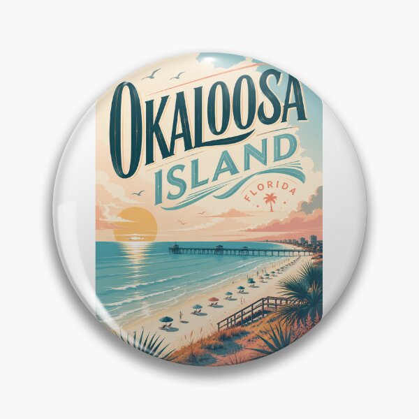 Item preview, Okaloosa Island Emerald Coast Florida Gulf of Mexico Sunset designed and sold by Aryabek.