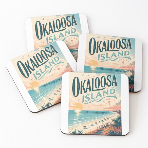 Item preview, Okaloosa Island Emerald Coast Florida Gulf of Mexico Sunset designed and sold by Aryabek.