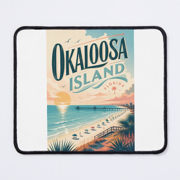 Item preview, Okaloosa Island Emerald Coast Florida Gulf of Mexico Sunset designed and sold by Aryabek.