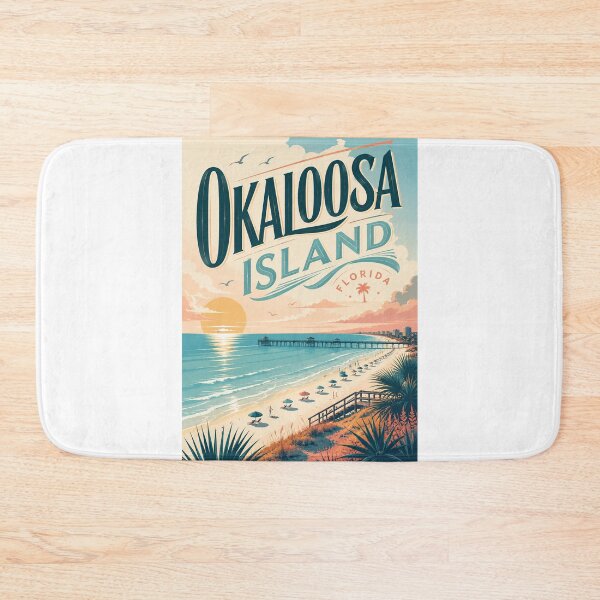 Item preview, Okaloosa Island Emerald Coast Florida Gulf of Mexico Sunset designed and sold by Aryabek.