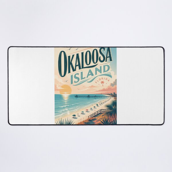 Item preview, Okaloosa Island Emerald Coast Florida Gulf of Mexico Sunset designed and sold by Aryabek.