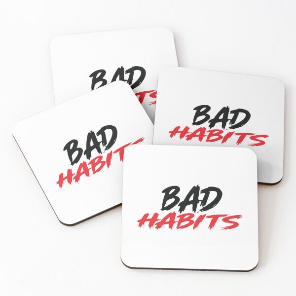 Item preview, Bad Habits T-Shirt  Funny Introvert Humor Minimal - Typography Design designed and sold by Artimax-Studio.