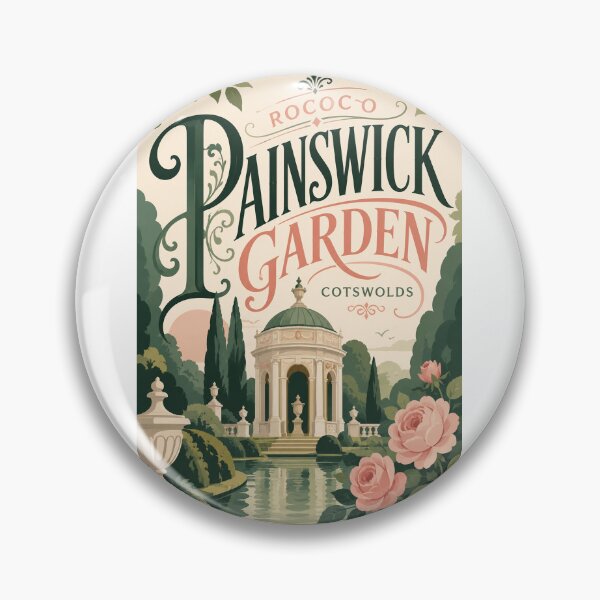 Item preview, Rococo Painswick Garden Cotswolds Gloucestershire Landmark designed and sold by Aryabek.