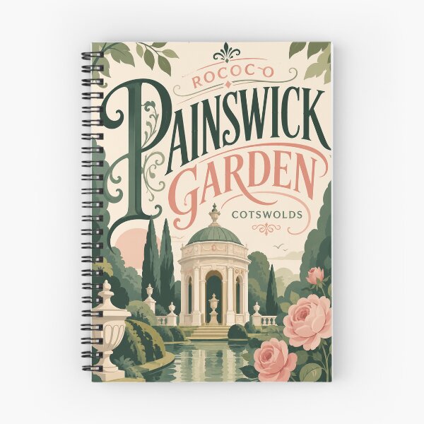 Item preview, Rococo Painswick Garden Cotswolds Gloucestershire Landmark designed and sold by Aryabek.