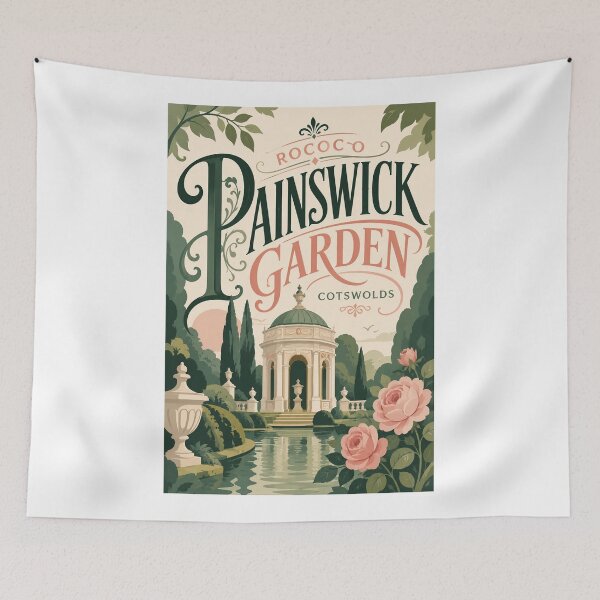 Item preview, Rococo Painswick Garden Cotswolds Gloucestershire Landmark designed and sold by Aryabek.