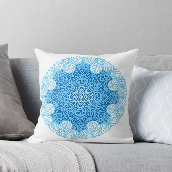 Item preview, Mandala de encaje azul designed and sold by JuliaGo.