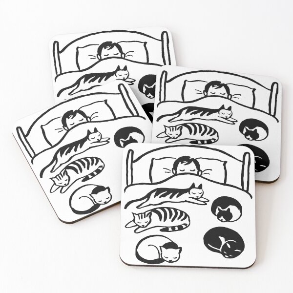 Item preview, Cozy Cats Sleeping Peacefully designed and sold by johnmardike13.