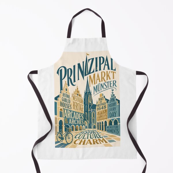 Item preview, Prinzipalmarkt Münster Historic Westphalia Germany Old Town designed and sold by Aryabek.