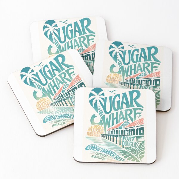 Item preview, Sugar Wharf Port Douglas Great Barrier Reef Queensland Australia designed and sold by Aryabek.