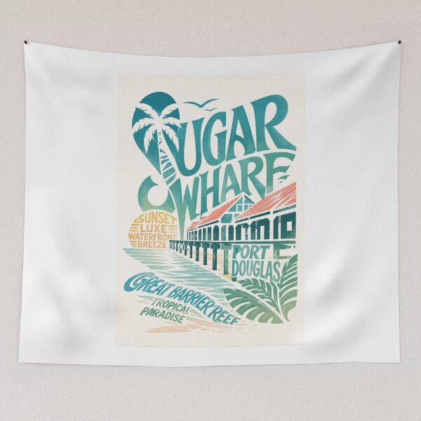 Item preview, Sugar Wharf Port Douglas Great Barrier Reef Queensland Australia designed and sold by Aryabek.