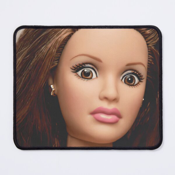 Item preview, Funny Shocked Brunette Doll Face Wide Eyes Meme designed and sold by Devilians92.
