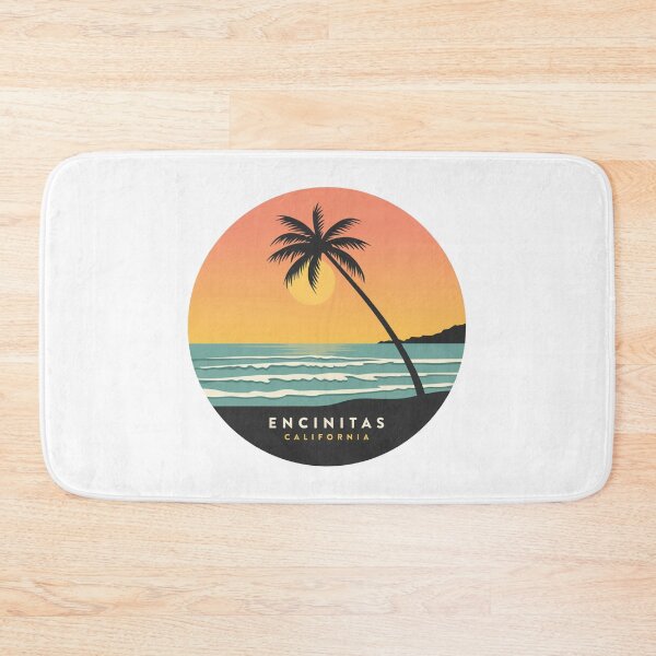 Item preview, Encinitas California: Palm Curve Sunset designed and sold by CircinusStore.