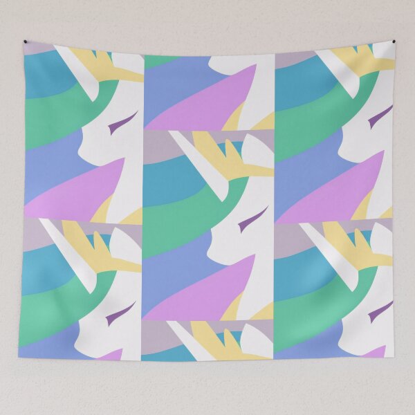 Item preview, Daytime Royal Profile Princess - Minimalist Vector Pony Art designed and sold by Billy Morfo™.