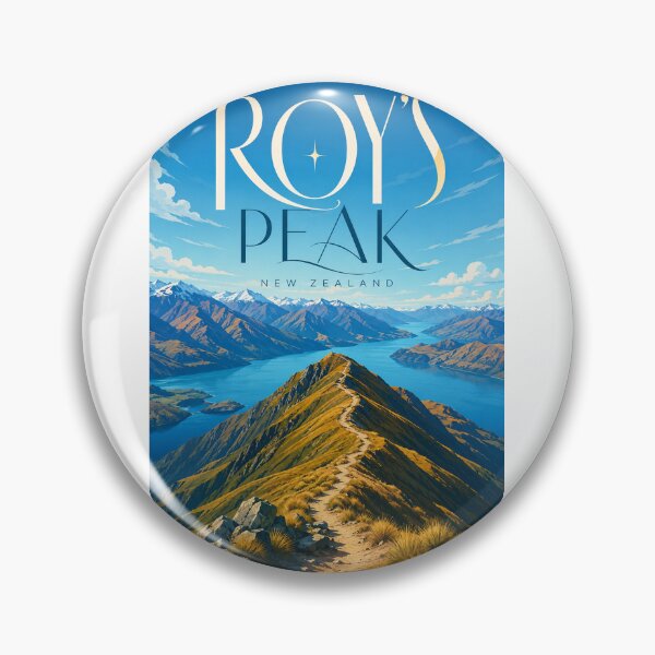 Item preview, Roys Peak Lake Wānaka Otago New Zealand Alpine Summit designed and sold by Aryabek.