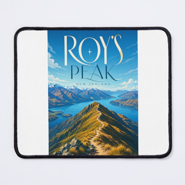 Item preview, Roys Peak Lake Wānaka Otago New Zealand Alpine Summit designed and sold by Aryabek.