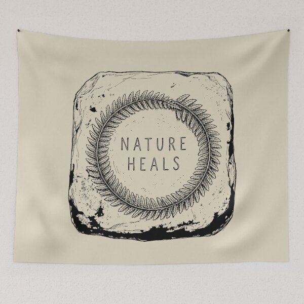 Item preview, Fern Shadow Halo - Botanical Aesthetic designed and sold by bapupa.