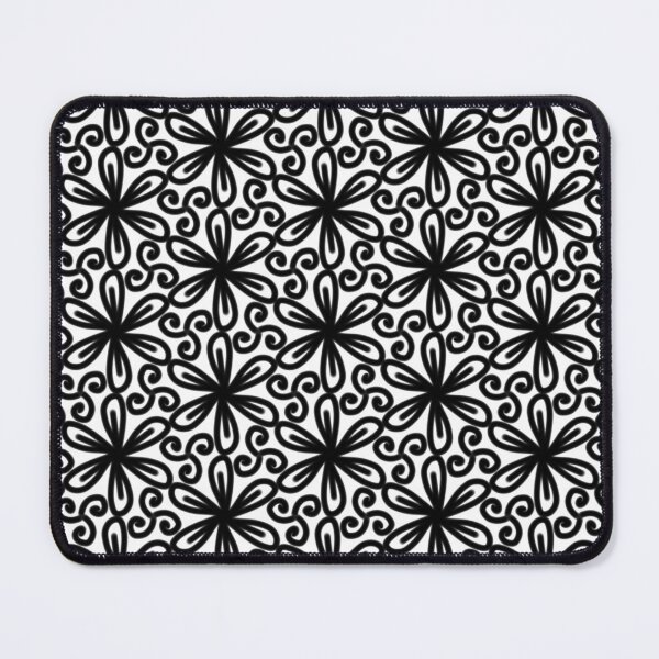 Item preview, Black and White Ornamental Floral Pattern PNG designed and sold by Sasitee.