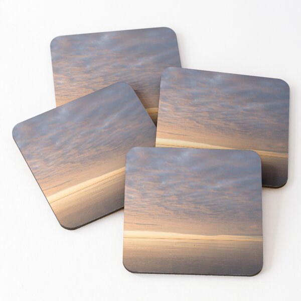 Item preview, Glowing Cloudscape Sunset Over Serene Ocean designed and sold by Georgia Mizuleva.