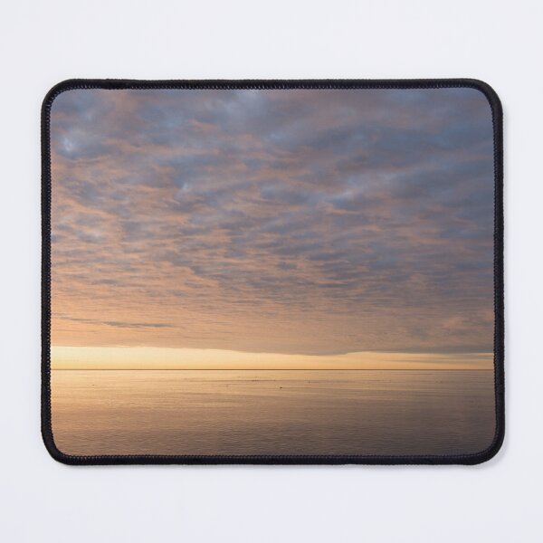 Item preview, Glowing Cloudscape Sunset Over Serene Ocean designed and sold by Georgia Mizuleva.
