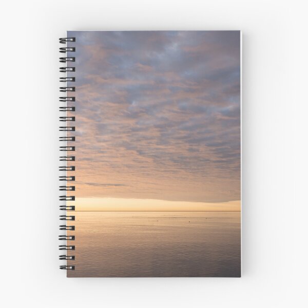 Item preview, Glowing Cloudscape Sunset Over Serene Ocean designed and sold by Georgia Mizuleva.