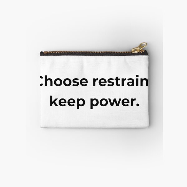 Item preview, Choose restraint keep power. designed and sold by MPSTUDIOPL.
