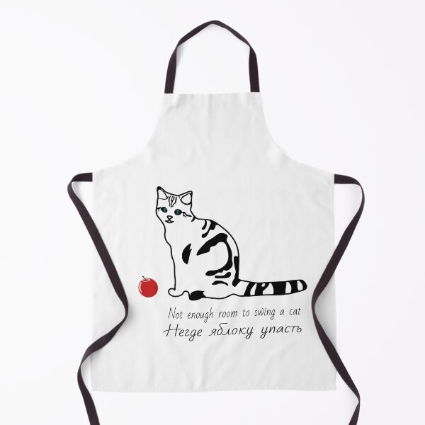 Item preview, Cat and an English idiom with Russian translation designed and sold by Tana&tanuc.